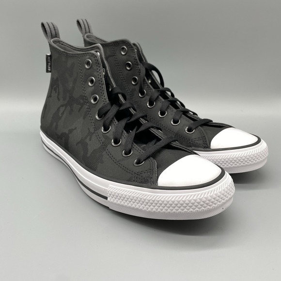 Converse Shoes Mens US 9.5 Black Chuck Taylor All Staar Hi Sneaker A08568C - Picture 1 of 12